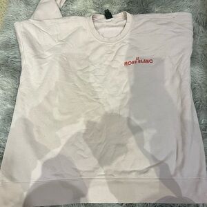 Wild Fable Pink Sweatshirt with Red Embroidery